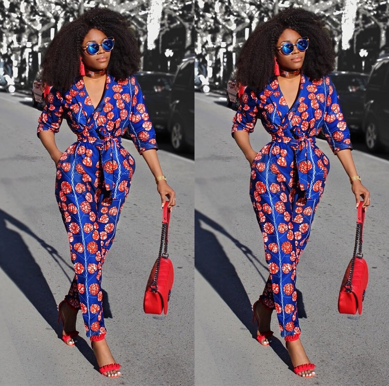 Womens Rompers Jumpsuit Summer 2018 New Women African Print