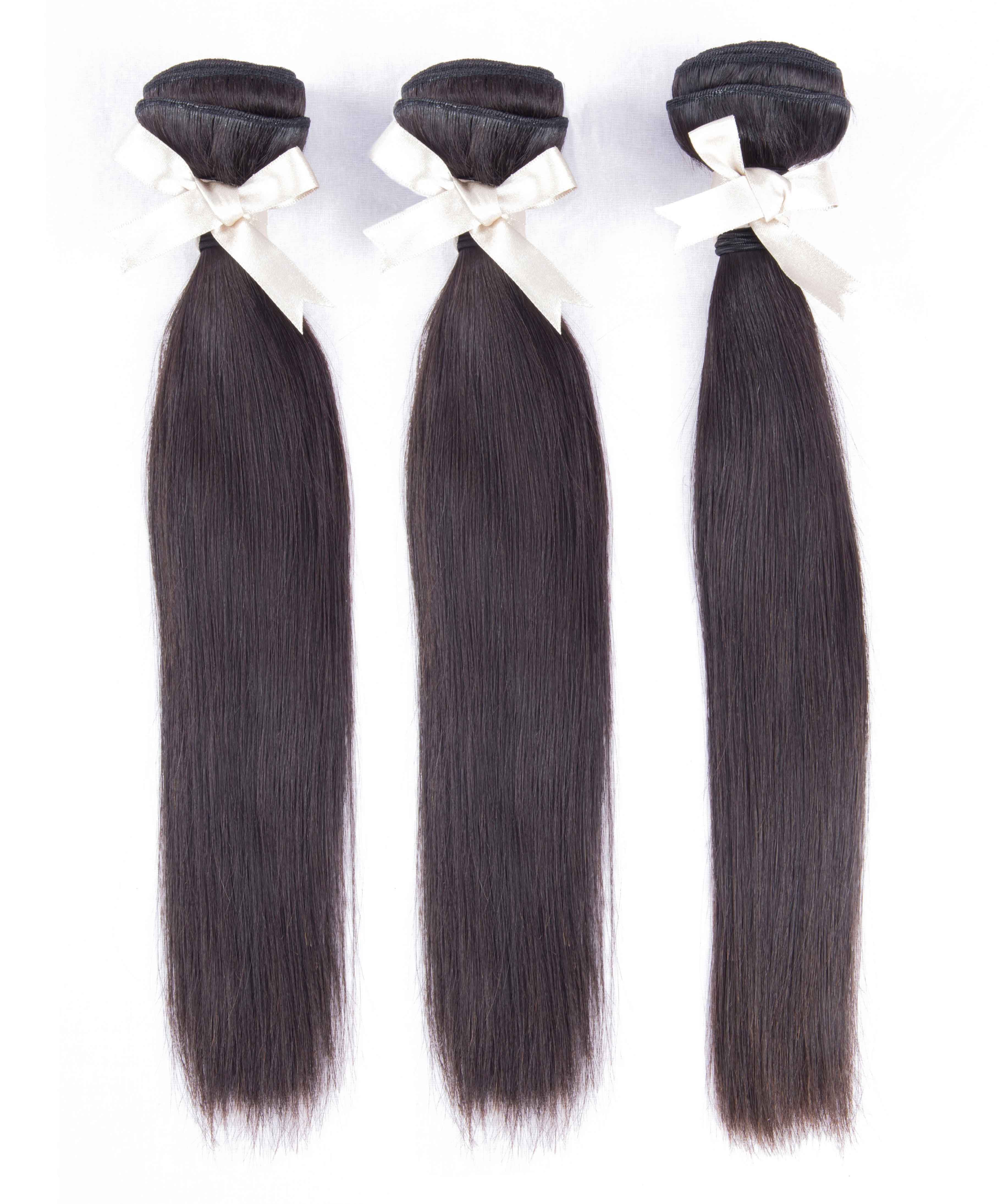 Peruvian Virgin Hair Weave Bundles Straight Bundles 100 Human