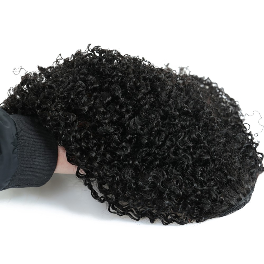 Msbuy 3b 3c Kinky Curly Ponytails Extensions One Piece Mongolian