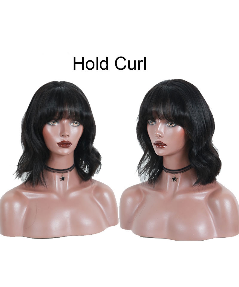 straight bob wig with bang