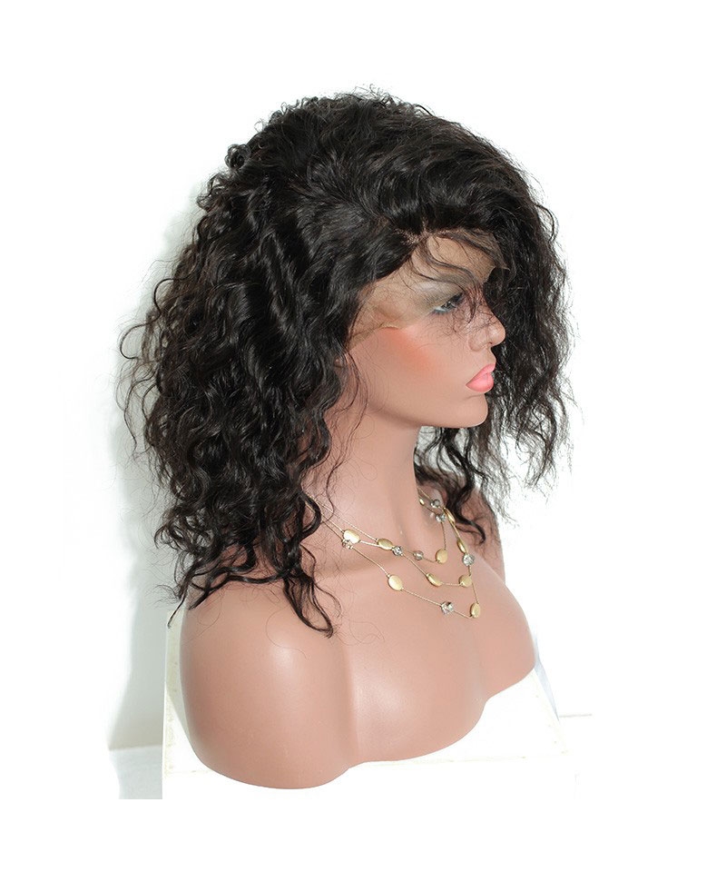 wavy human hair wigs 