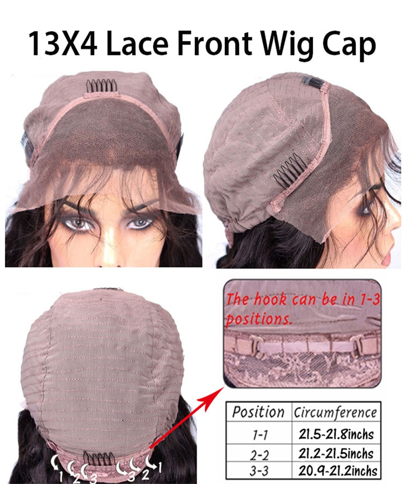 lace wig cap 13X4 part 