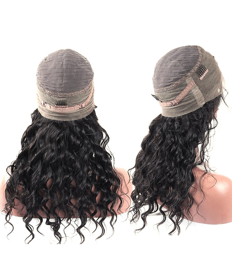 lace wig cap loose wave 360 