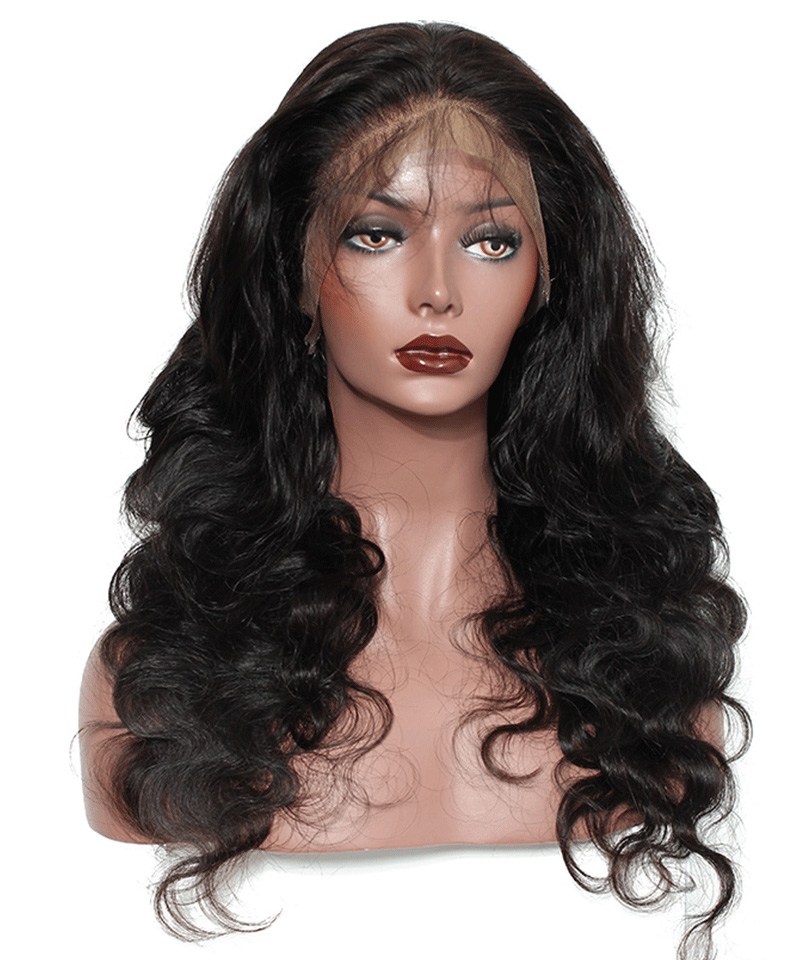 Msbuy Hair Wigs Body Wave Full Lace Wig Human Hair With Baby Hair Pre Plucked 120% Density Full Lace Human Hair Wigs For Black Women