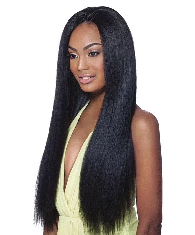 light yaki straight hair 