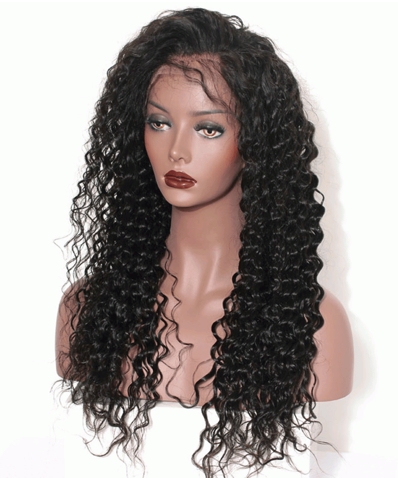 full lace wig deep wave 