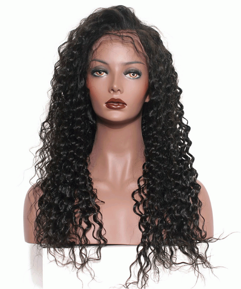 full lace wig deep wave 