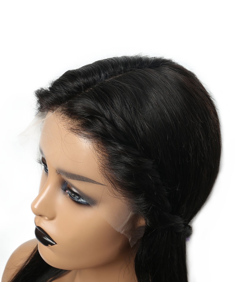 straight lace wig fake scalp 5